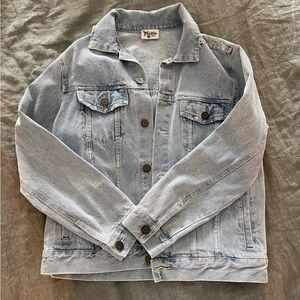 Show me your mumu denim jacket - ride or die